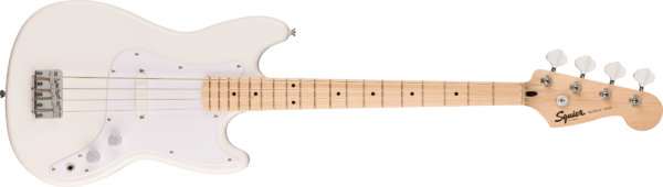 Squier Sonic Bronco Short Scale Bass White
