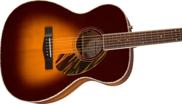Fender Paramount PO-220E Orchestra Acoustic Electric Guitar 3-Color Vintage Sunburst
