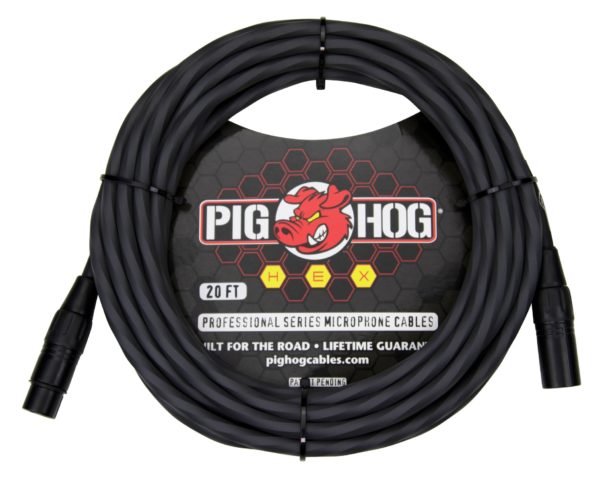 Pig Hog Hex Series Mic Cable Grey