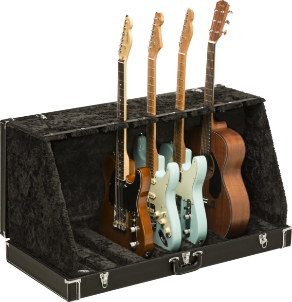 Black Fender Classic Series Case Stand for 7 Guitars