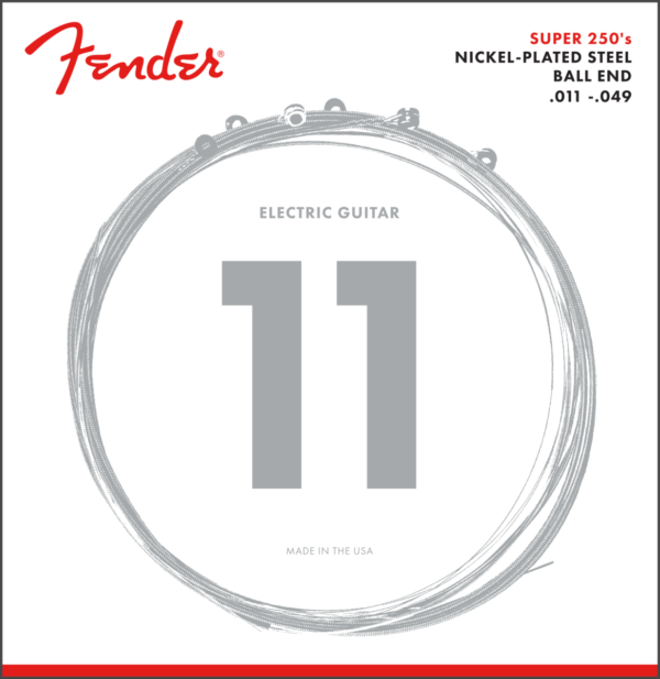 Fender Super 250's Electric Guitar Strings 11-49