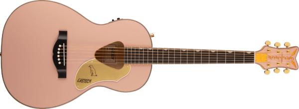 Gretsch G5021E Rancher Penguin Parlor Acoustic Guitar Shell Pink