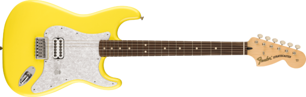 Fender Limited Edition Tom Delonge Stratocaster Graffiti Yellow
