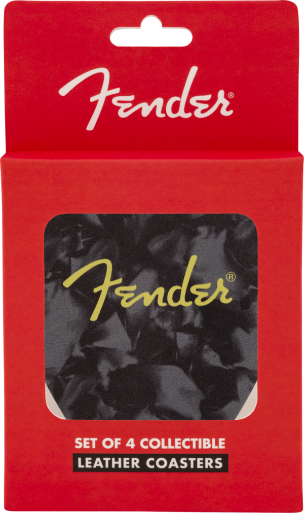 Fender Pick Shape Coasters Multi-Colour