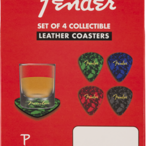 Fender Pick Shape Coasters Multi-Colour