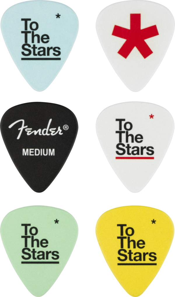 Fender Tom DeLonge Picks Multi-Color