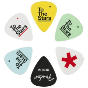 Fender Tom DeLonge Picks Multi-Color Picks 6-Pack