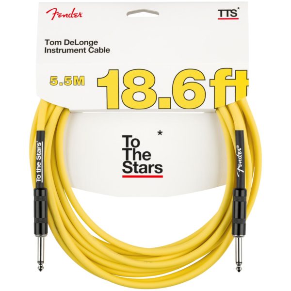 Fender Tom DeLonge Cable To The Stars Graffiti Yellow 18.6ft