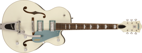 Gretsch G5420T-140 140th Double Platinum Electromatic Hollow Body Bigsby Two-Tone Pearl Platinum & Stone Platinum