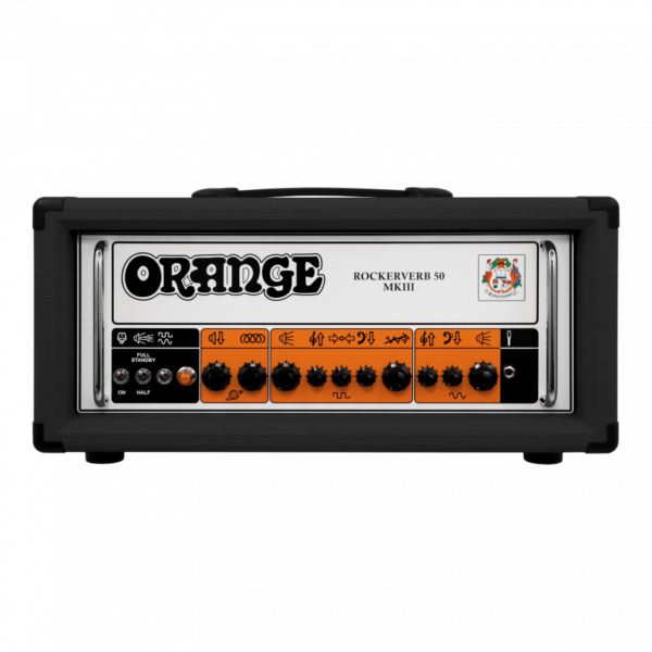 Orange Rockerverb 50H MKIII Valve Guitar Head Black