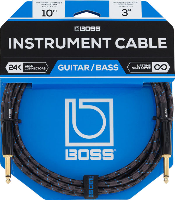 BOSS 25ft Instrument Cable BIC-25