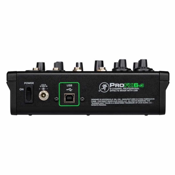 Mackie profx6v3 back