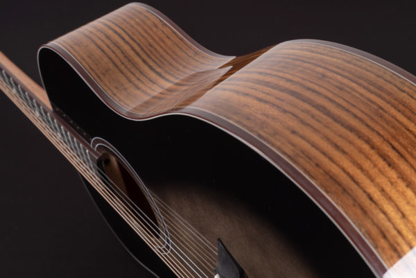 Washburn Vella Tono Series Novo S9 Studio Charcoal Burst Acoustic Guitar - Walnut Back & sides