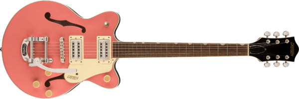 Gretsch G2655T Streamliner Center Block Jr Doublecut Hollow-Body Electric Guitar  Coral