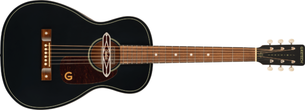 Gretsch Deltoluxe Acoustic with Soundhole Pickup Parlor Black Top