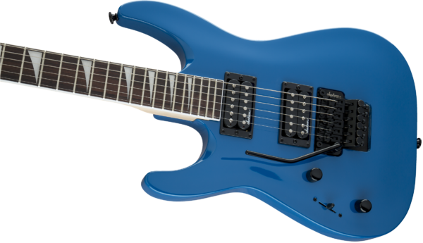 Jackson JS32 Left Handed Dinky Arch Top Bright Blue