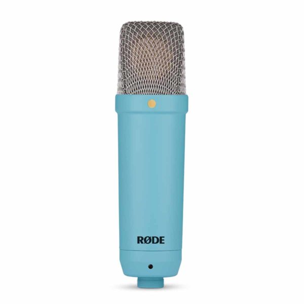 rode nt1 signature condenser microphone blue