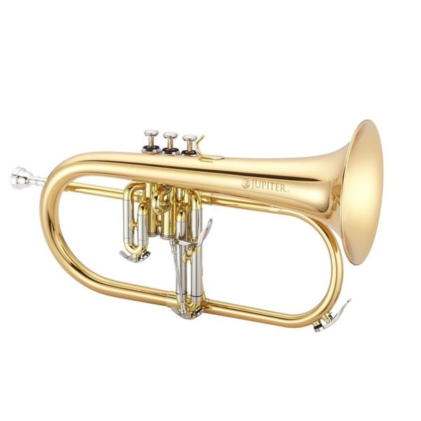 Jupiter JFH1100RQ Flugelhorn with Rose Brass Bell