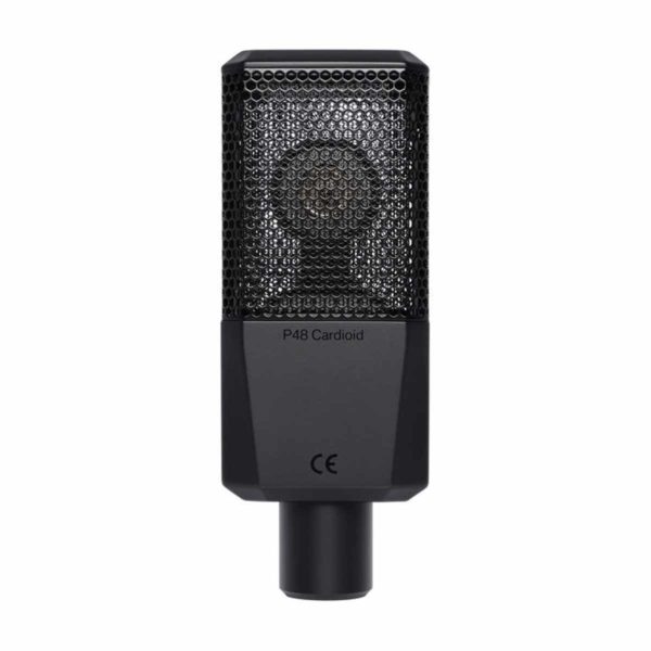 lewitt lct 240 pro condenser microphone black back