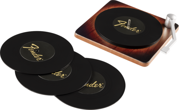 Fender Turntable Coaster Set Sunburst