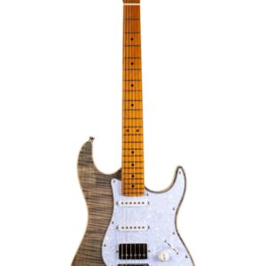 Jet JS-450 Flame Top HSS Electric Guitar Trans Black