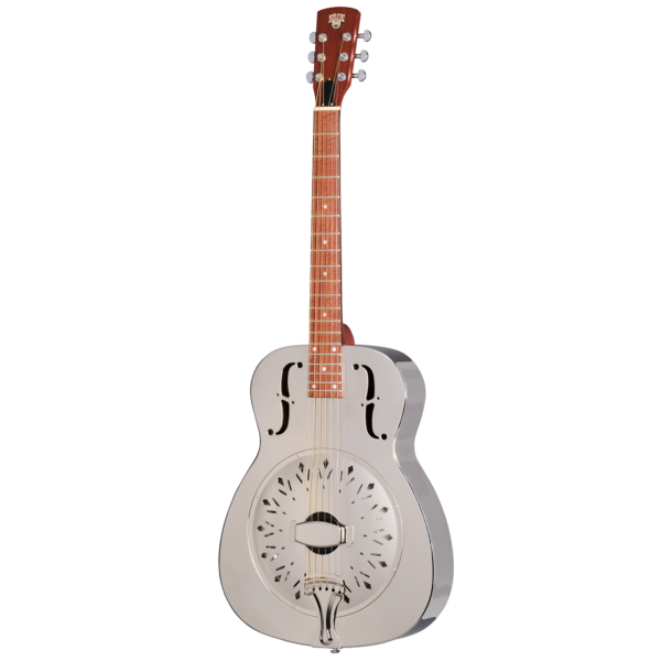 Epiphone Dobro Hound Dog Resonator Guitar Chrome Body