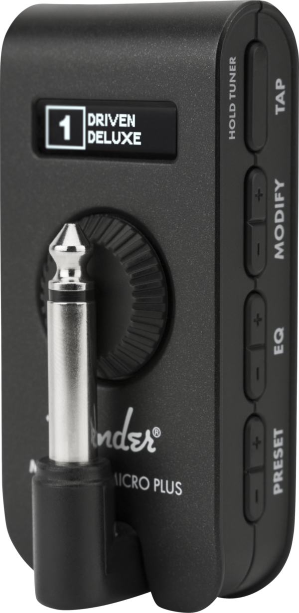 Fender Mustang Micro Plus Headphone Amp Black