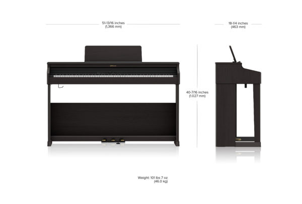 Roland RP701 Digital Piano - Image 20