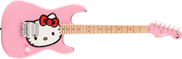 Squier Hello Kitty Stratocaster Limited Edition Pink