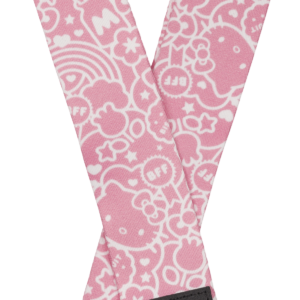 Fender x Hello Kitty Poly Strap Pink