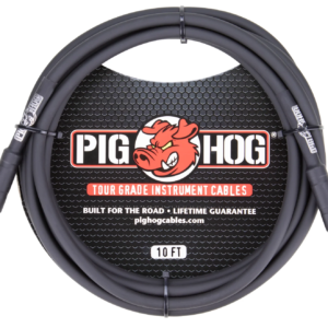 Pig Hog Tour Grade Instrument Cable, 10ft