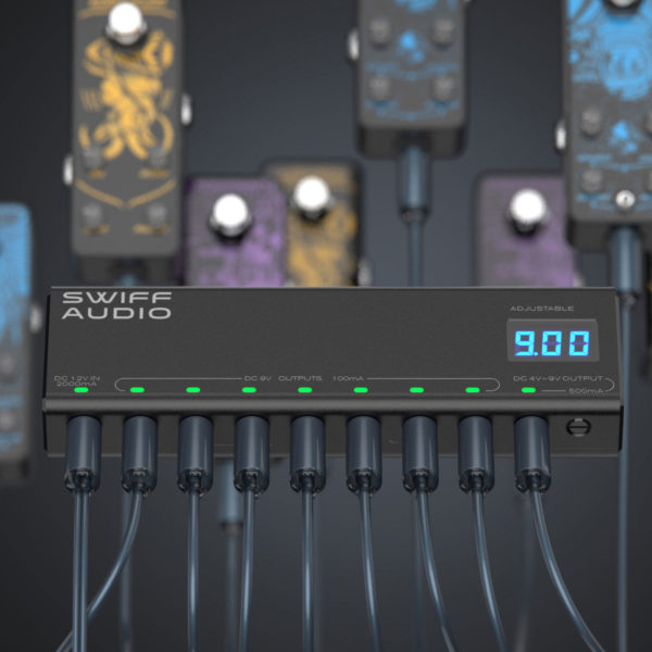 Swiff Audio 8-Out Isolated Pedalboard Power Supply