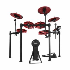 alesis nitro max special edition red electronic drum kit back