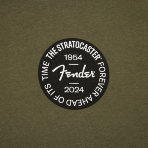 Fender Stratocaster 70th Anniversary Badge Tee