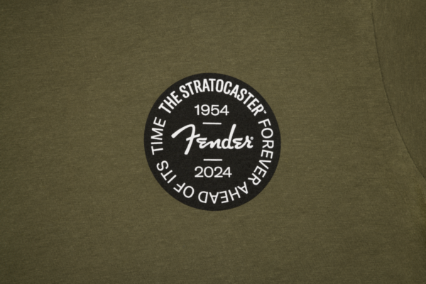 Fender Stratocaster 70th Anniversary Badge Tee