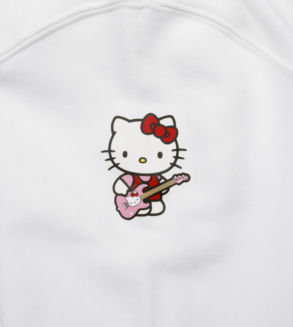 Fender x Hello Kitty White Sleeve Logo Hoodie