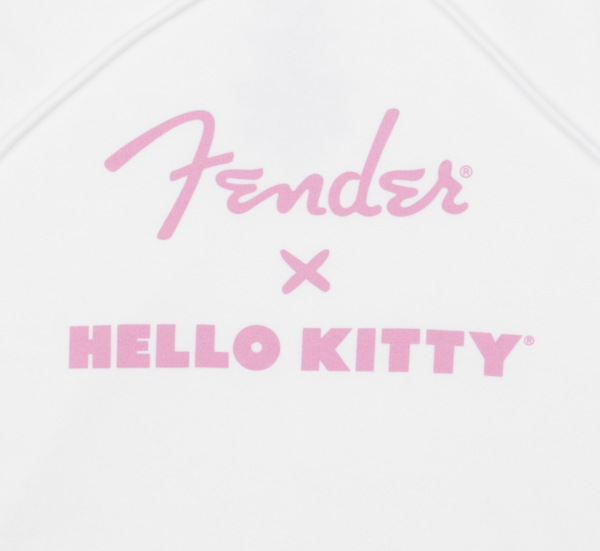 Fender x Hello Kitty White Sleeve Logo Hoodie