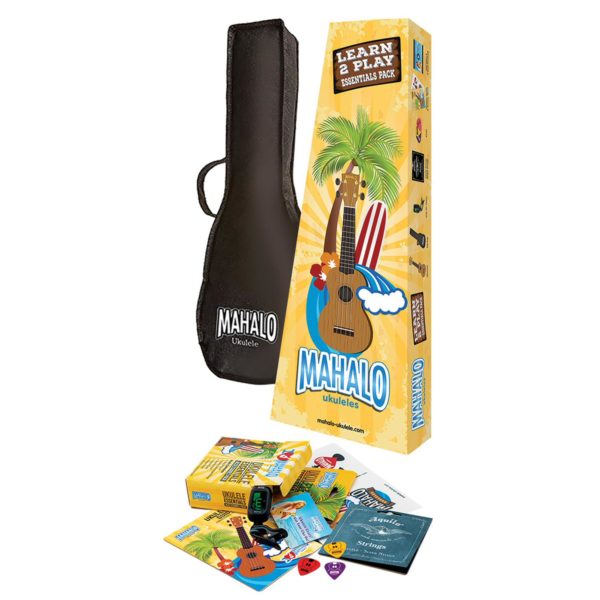 Mahalo Rainbow Series Soprano Ukulele Pack