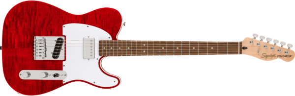 Squier Affinity Telecaster FMT SH Crimson Red Transparent
