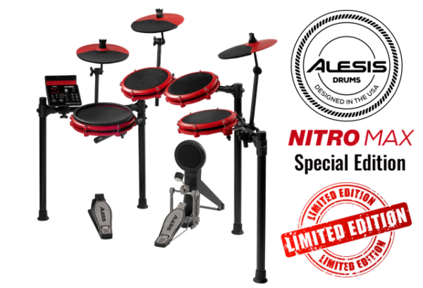 Alesis Nitro Max SE Limited Edition RED
