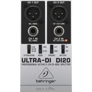 Behringer Ultra-DI DI20 DI Box