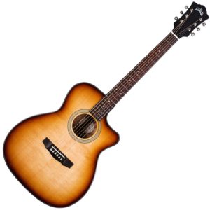 Guild OM-260CE Deluxe Burl Acoustic Electric Guitar