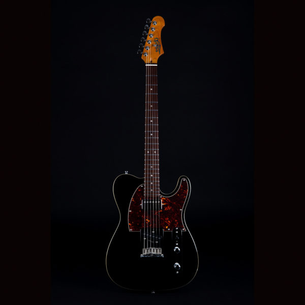 JET JT-350 Tele Style Electric Guitar Black