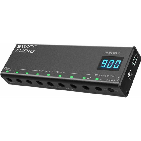 Swiff Audio 8-Out Isolated Pedalboard Power Supply