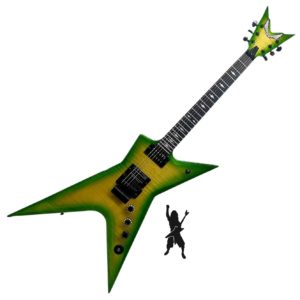 Dean Stealth Floyd FM Dime Slime electric guitar