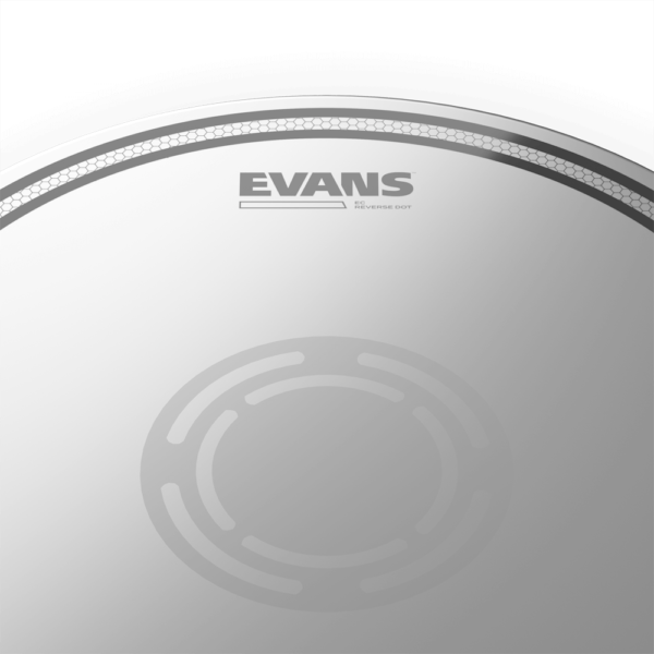 Evans EC Reverse Dot Frosted Drumhead