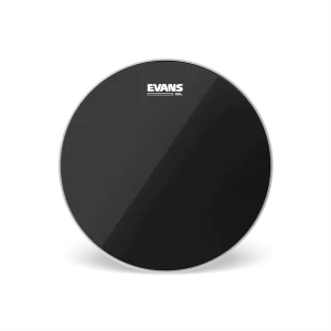 Evans Black Chrome Drumhead