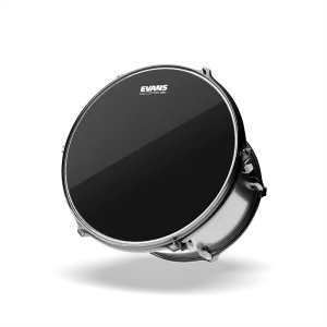 Evans Black Chrome Drumhead