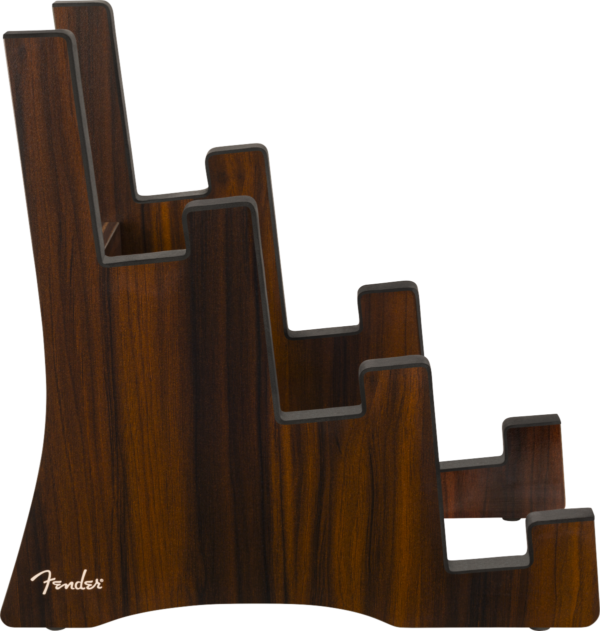 Fender Deluxe Wooden 3-Tier Guitar Stand