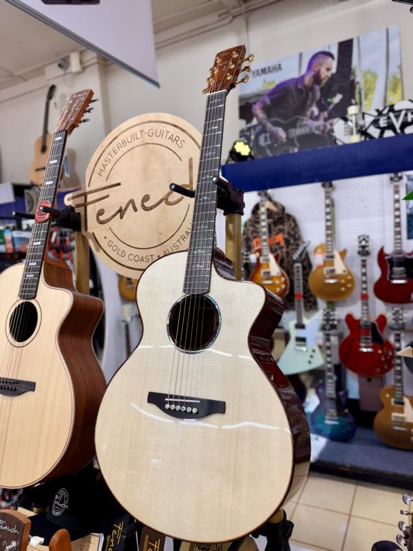 Fenech Masterbuilt Granadillo Grand Auditorium Cutaway Acoustic Guitar